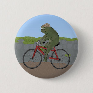 Gentleman Frog op een Button