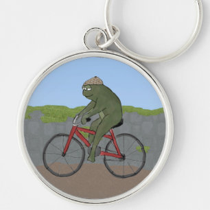 Gentleman Frog op een Sleutelhanger