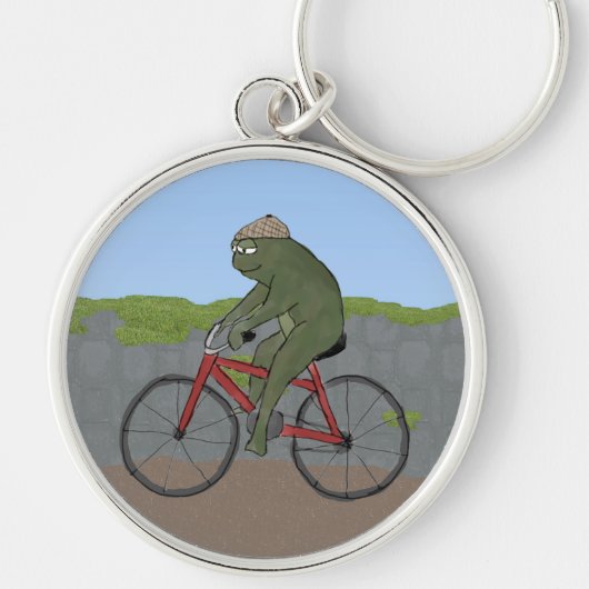 Gentleman Frog op een Sleutelhanger (Voorkant)