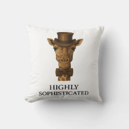 Gentleman Giraffe – De zeer ophisticeerde Kussen