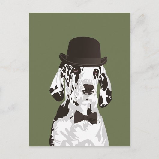 Gentleman Great Dane Dog voor Hondenliefhebbers Briefkaart (Voorkant)