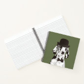 Gentleman Great Dane Dog voor Hondenliefhebbers Notitieboek (Binnen)