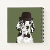 Gentleman Great Dane Dog voor Hondenliefhebbers Notitieboek (Achterkant)