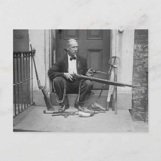 Gentleman Gunslinger, 1927 Briefkaart (Voorkant)