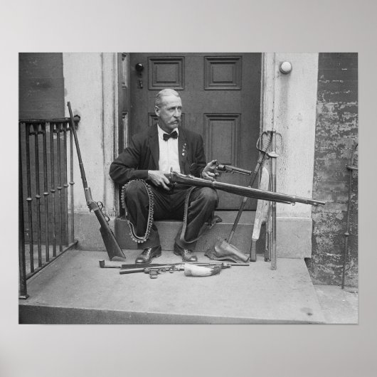 Gentleman Gunslinger, 1927. Oude foto Poster (Voorkant)
