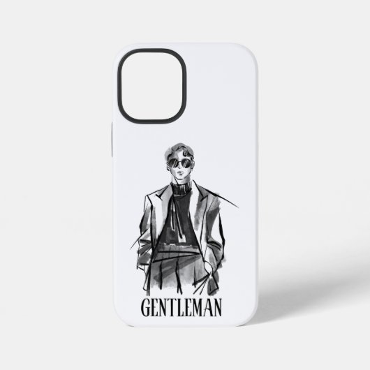 Gentleman iPhone Hoesje (Achterkant)