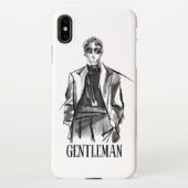 Gentleman iPhone Hoesje (Achterkant)
