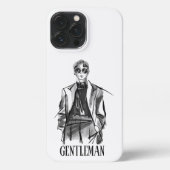 Gentleman iPhone Hoesje (Achterkant)