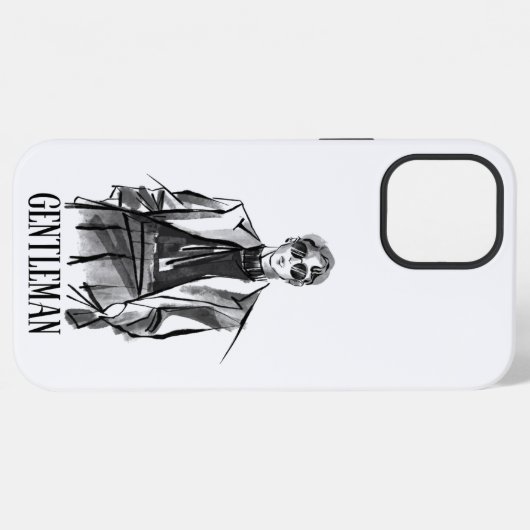 Gentleman iPhone Hoesje (Achterkant horizontaal)