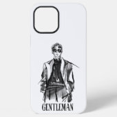 Gentleman iPhone Hoesje (Achterkant)
