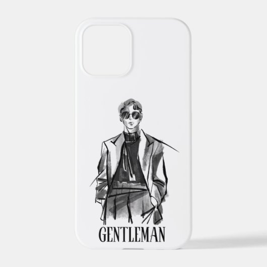 Gentleman iPhone Hoesje (Achterkant)