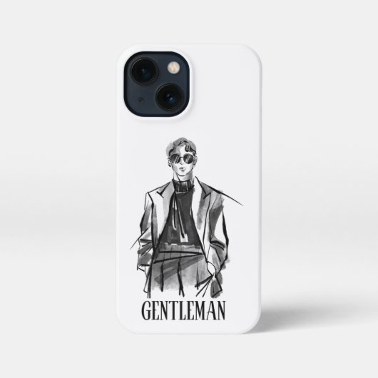Gentleman iPhone Hoesje (Achterkant)