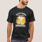 Gentleman Let's get Hammered T-shirt (Voorkant)