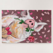 Gentleman Pig - Love Legpuzzel (Horizontaal)