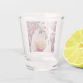 Gentleman Pig met Roos Playful Shot Glass - Love Shot Glas (Achterkant)