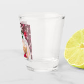 Gentleman Pig met Roos Playful Shot Glass - Love Shot Glas (Rechts)