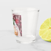 Gentleman Pig - Romantic - Funny Shot Glas (Rechts)