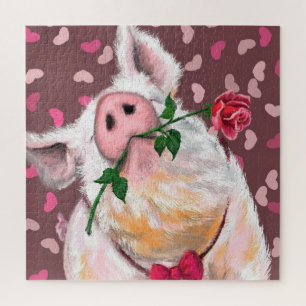 Gentleman Pig - Romantic Legpuzzel