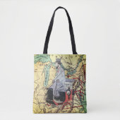 Gentleman reist in een buggy tote bag (Voorkant)