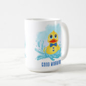 Gentleman Rubber Duck Coffee Mok (Voorkant rechts)