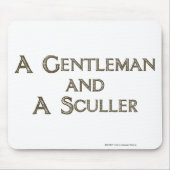 Gentleman & Sculler Mousepad Muismat (Voorkant)