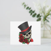 Gentleman Skull Briefkaart (Staand voorkant)