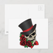 Gentleman Skull Briefkaart (Voorkant / Achterkant)
