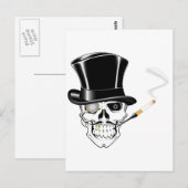 Gentleman Skull Briefkaart (Voorkant / Achterkant)