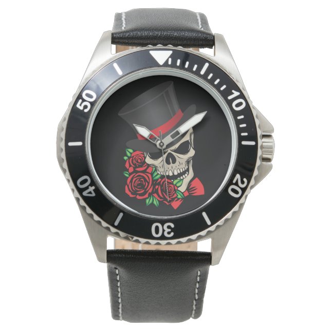 Gentleman Skull Horloge (Voorkant)