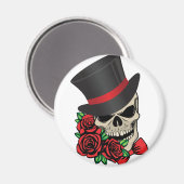 Gentleman Skull Magneet (Voorkant / Achterkant)