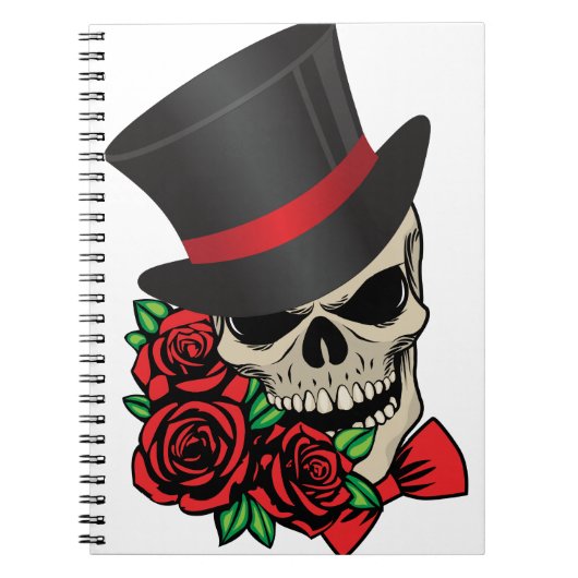 Gentleman Skull Notitieboek (Voorkant)