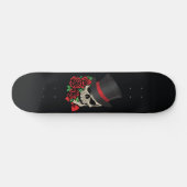 Gentleman Skull Persoonlijk Skateboard (Horizontaal)