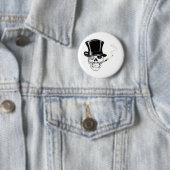 Gentleman Skull Ronde Button 5,7 Cm (In situ)