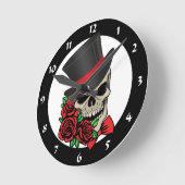 Gentleman Skull Ronde Klok (Hoek)