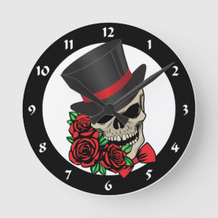 Gentleman Skull Ronde Klok