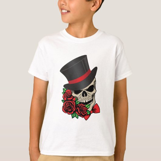 Gentleman Skull T-shirt (Voorkant)
