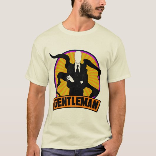 GENTLEMAN SLENDERMAN T-SHIRT (Voorkant)