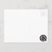  gentleman snor dank u postkaart (Achterkant)