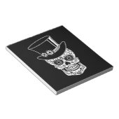 Gentleman Sugar Skull Notitieblok (Schuin)