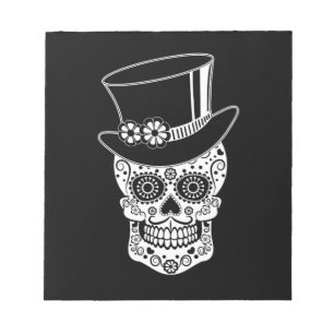 Gentleman Sugar Skull Notitieblok