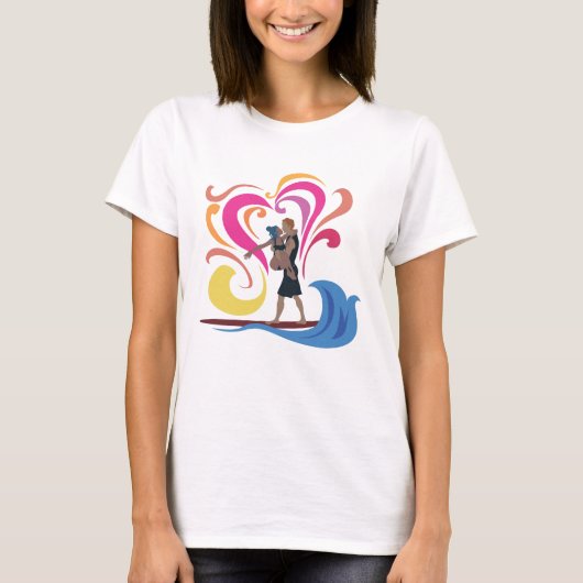 Gentleman Surfer - Voor vrouwen T-shirt (Voorkant)