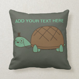 Gentleman Turtle Pillow Kussen