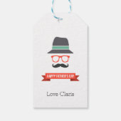 Gentleman Vaderdag Gift Label Cadeaulabel (Achterkant)