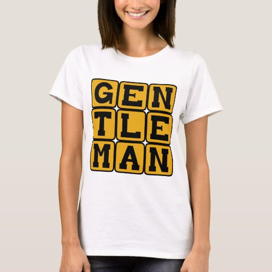 Gentleman, volwassene t-shirt (Voorkant)