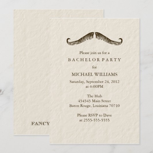 Gentleman's Bachelor Party (Vandaag's Best Award) Kaart (Voorkant / Achterkant)