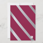 Gentleman's Shirt Invitation Kaart (Achterkant)