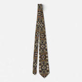 Gentleman's Tie | Art Deco Faux Diamond Neck Ties Stropdas (Achterkant)