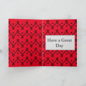 Gentleman's Verjaardag bewerkbaar Feestdagen Kaart (Binnen)