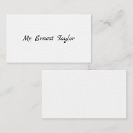 Gentleman's Victoriaans Calling Cards Contactkaartje