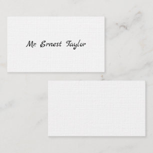 Gentleman's Victoriaans Calling Cards Contactkaartje